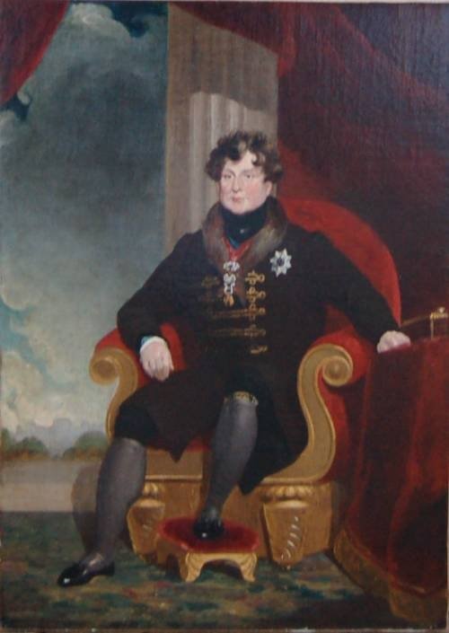 Portrait of George IV as Prince Regent Seated 1762-1830 by English School